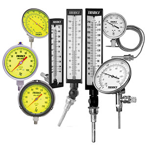 Trerice Thermometers, Gauges, Ultra-Brite